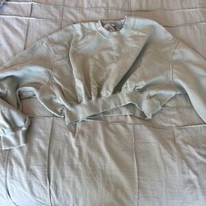 Cropped Crewneck Sweatshirt